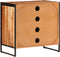 vidaXL - Schoenenkast - 67x38x65 - cm - massief - acaciahout