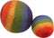 Papoose Toys Papoose Toys Felt Balls Rainbow/2