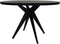 HSM Collection-Ronde Eettafel-ø140x76-Zwart-Mango/Metaal