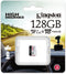 Kingston SDCE/128GB - microSD Kaart - Waterbestendig - UHS-I (128 GB)