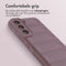 imoshion Hoesje - Geschikt voor Samsung Galaxy S22 - EasyGrip Backcover - Paars