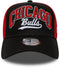 New Era - Chicago Bulls NBA Script Black 9FORTY E-Frame Trucker Adjustable Cap