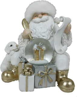 Kerstversiering DKD Home Decor Hars (2 Stuks) (14 x 12 x 14 cm)