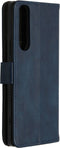iMoshion Hoesje Geschikt voor Sony Xperia 1 II Hoesje Met Pasjeshouder - iMoshion Luxe Bookcase - Donkerblauw