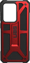 UAG Samsung Galaxy S20 Ultra - Monarch Hoesje - Hard Kunststof Backcover - Rood