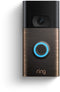 Ring Battery Video Doorbell - Videodeurbel - 1440p HD-video met zicht van top tot teen - Brons
