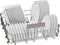 BOSCH SMU4EVS09E - Onderbouw Vaatwasser - 14 couverts - Energieklasse B - autoDoor EfficientDry - Home Connect