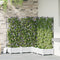 vidaXL - Tuinplanter - met - Trellis - 5 - stuks - - - Wit - 120x120x125,5 - cm