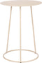Mica Decorations Mikki Bijzettafel - H60 x Ø45 cm - Metaal - Oud Roze