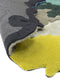 MOMO Rugs Naturais Moss Fischbacher Vloerkleed - 200 rond - Rond - Laagpolig,Structuur Tapijt - Modern - Meerkleurig
