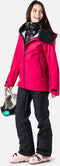 Rossignol SKPR 3L - Ski jas dames - Waterdicht ademend - Roze - M