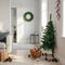 vidaXL - Kunstkerstboom - Half - 120 cm - PVC - Groen