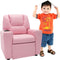 vidaXL - Kinderfauteuil - verstelbaar - kunstleer - roze