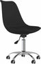 vidaXL - Kantoorstoel - draaibaar - stof - zwart