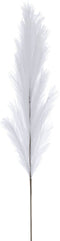 J-Line decoratie tak Plumeau - kunststof - wit - large