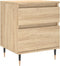 vidaXL - Nachtkastjes - 2 - st - 40x35x50 - cm - sonoma - eikenkleurig