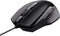 Trust Voca Comfort Mouse - Draad - Optisch - 2400dpi - 6 knoppen - Rechtshandig