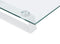 vidaXL - Monitorstandaard - 100x35x8 - cm - gehard - glas - en - metaal - wit