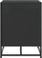 vidaXL - Schoenenbank - 84x40x53,5 - cm - bewerkt - hout - en - metaal - zwart