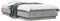 vidaXL - Bedframe - met - LED-verlichting - betongrijs - 90x190 - cm