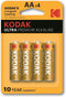 Kodak Ultra Premium - Alkaline Batterijen AA 1,5 V - 4 stuks (4 stuks)