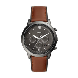 Fossil Neutra Chrono FS5512 - Herenhorloge 44 mm - Antraciet