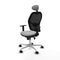 Jorquera Piqueras y Crespo 1D086N1 - Bureaustoel met hoofdsteun - Verstelbare hoogte L68 cm - Lichtgrijs