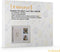 Frummel Fotolijst - Pootafdruk Hond - Gipsafdruk Huisdier - 22,5 x 27,5 cm - Wit