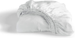 Cinderella Weekend - Hoeslaken - 100% Katoen - Geschikt voor matrassen tot 25 cm - Wit