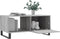 vidaXL - Salontafel - 90x50x40 - cm - bewerkt - hout - grijs - sonoma - eikenkleurig