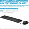HP 655 - Draadloos toetsenbord en muis combo - QWERTY indeling - Zwart