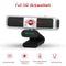 Xeca Webcam - Full HD - Microfoon USB Plug & Play Privacycover - Grijs