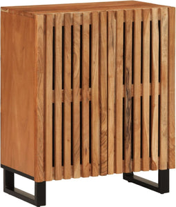 vidaXL - Dressoir - 60x34x75 - cm - massief - acaciahout
