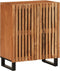 vidaXL - Dressoir - 60x34x75 - cm - massief - acaciahout