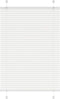 vidaXL - Plissé - rolgordijn - 85x100 - cm - stofbreedte - 84,4 - cm - polyester - wit