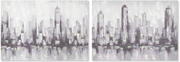 Schilderij Home ESPRIT New York Loft 100 x 3 x 70 cm (2 Stuks)