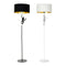 Vloerlamp DKD Home Decor 8424001827312 44 x 44 x 166 cm Zwart Gouden Metaal Wit Hars 220 V 50 W (...