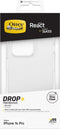 OtterBox React - Hoesje voor iPhone 14 Pro - DROP+ bescherming + Screen Protector - Transparant