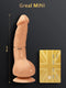 G-Vibe - G-Real - Mini Vibrerende Dildo - 3 x 18 cm - Beige