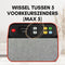 BBrain 2026 - DAB+ Radio - Eenvoudige bediening met 1 knop - Rood