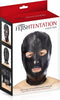 Fetish Tentation - Bondage Masker - Vrije Neusgaten, Ogen en Mond - Zwart