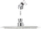 vidaXL - Regendouchekop - 2 - st - rond - 20 - cm - roestvrij - staal