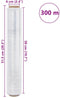 vidaXL - Stretchfilm - 6 - st - transparant - 23 - μm - 50 - cm - x - 300 - m