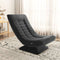 Corsica Relaxfauteuil - 360° draaibaar - Opvouwbaar - Donkergrijs