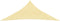 vidaXL - Zonnescherm - HDPE - driehoekig - 3,6x3,6x3,6 - m - beige