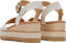 Toms 10017908 Diana - Damesschoenen sandalen - Leren bovenmateriaal - Beige
