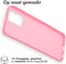 iMoshion Hoesje Geschikt voor Realme 8 Pro / Realme 8 Hoesje Siliconen - iMoshion Color Backcover - Roze
