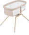 Lionelo Malin Evo - 3in1 Wieg Campingbed Babybed - Schommelfunctie Verstelbare Matras - Beige Natural