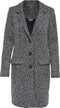 Jacqueline de Yong Jdybesty Jacket Jrs Noos - Halflange tussenjas - Donkergrijs (XXL)