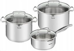 Tefal Duetto+ G719S674 - Pannenset - 6 Delen - Roestvrij staal - Zilver (6 delen)